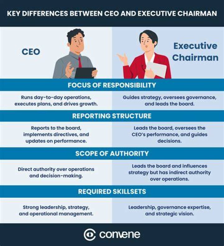 Can you be CEO and chairman at the same time?