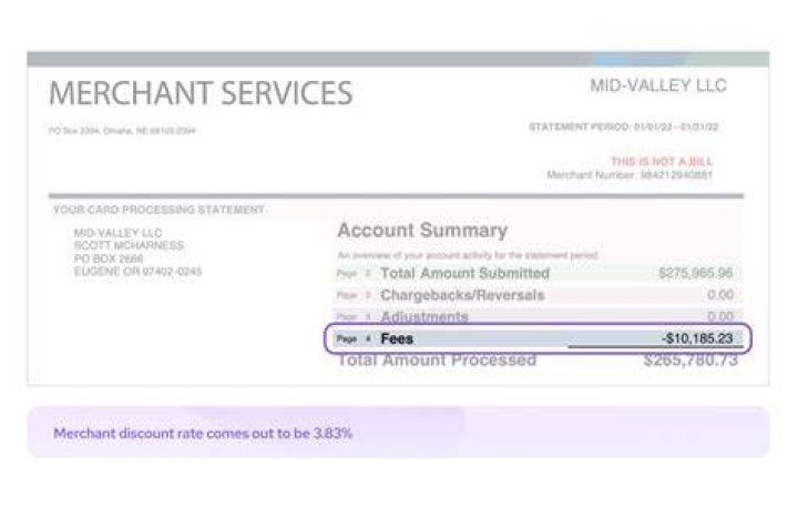 How do I get a merchant statement?