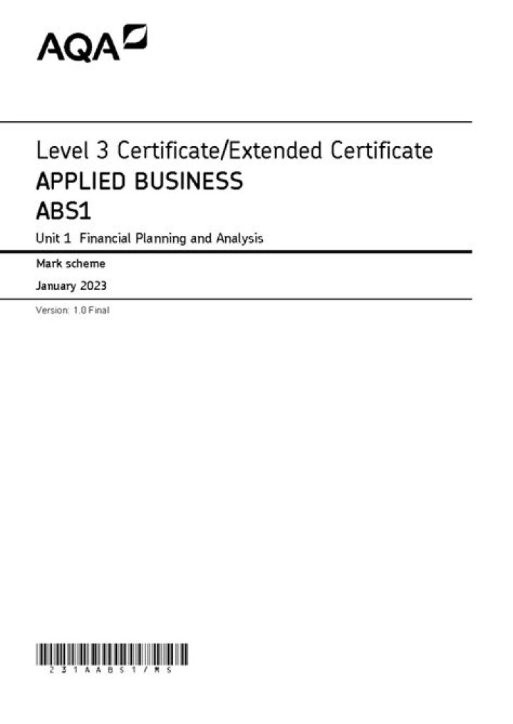 Is applied business an A level?
