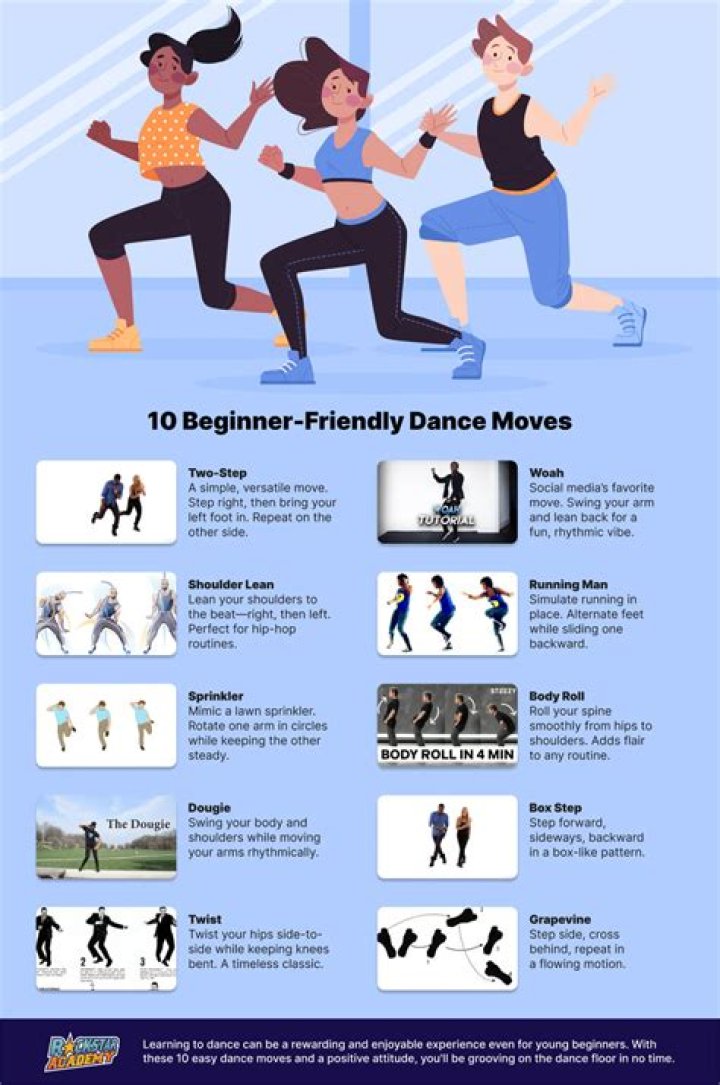 What are 10 dance moves?