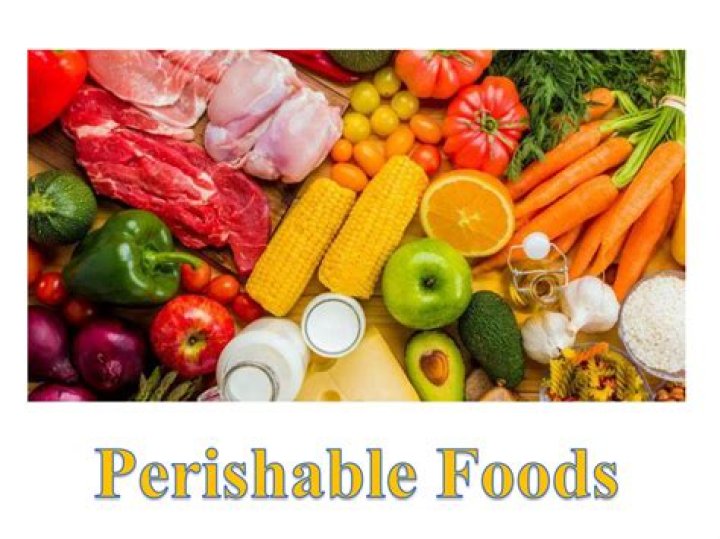 What are perishable examples?