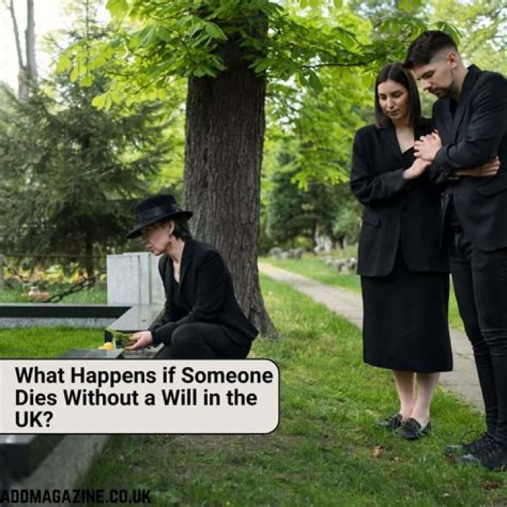 What are the consequences of dying without a will?