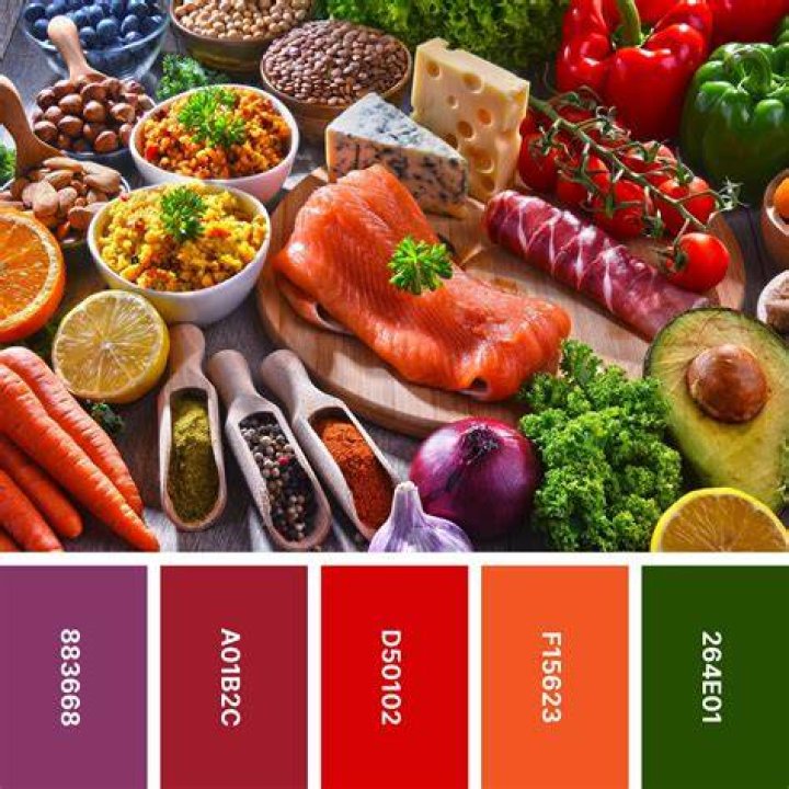 What color is for food?