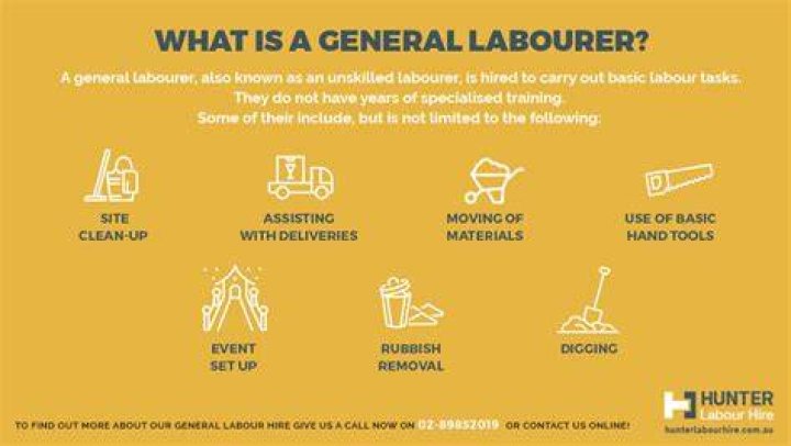 What does Labourer mean?